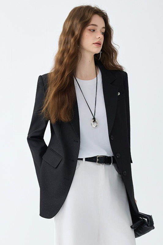 Elegant Long Sleeve Blazer