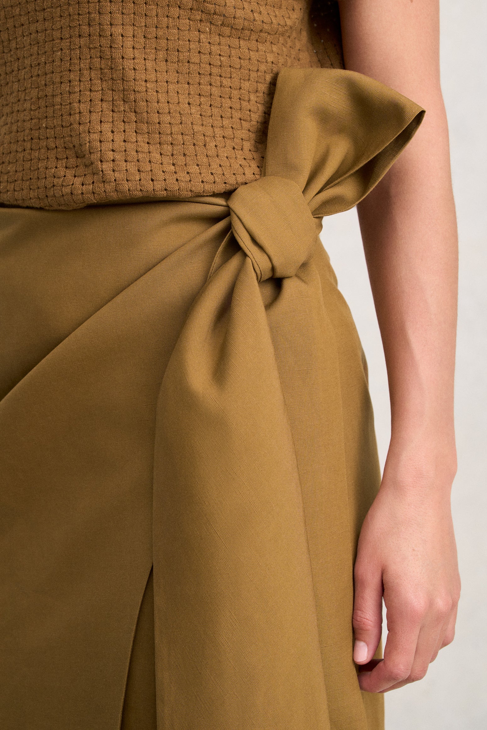 Wrap Skirt - Tobacco