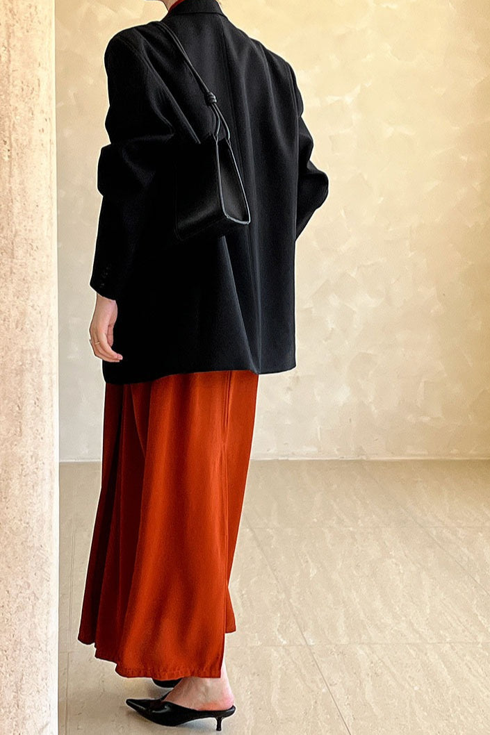 Vintage Casual Long Sleeve Blazer