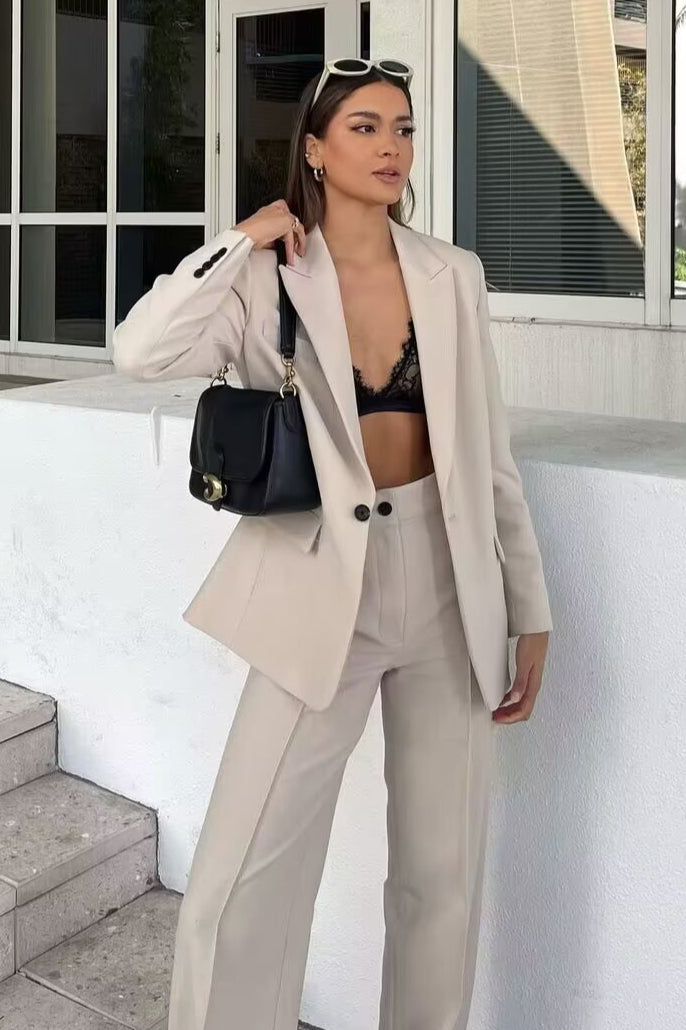 Office Chic Tailored Blazer